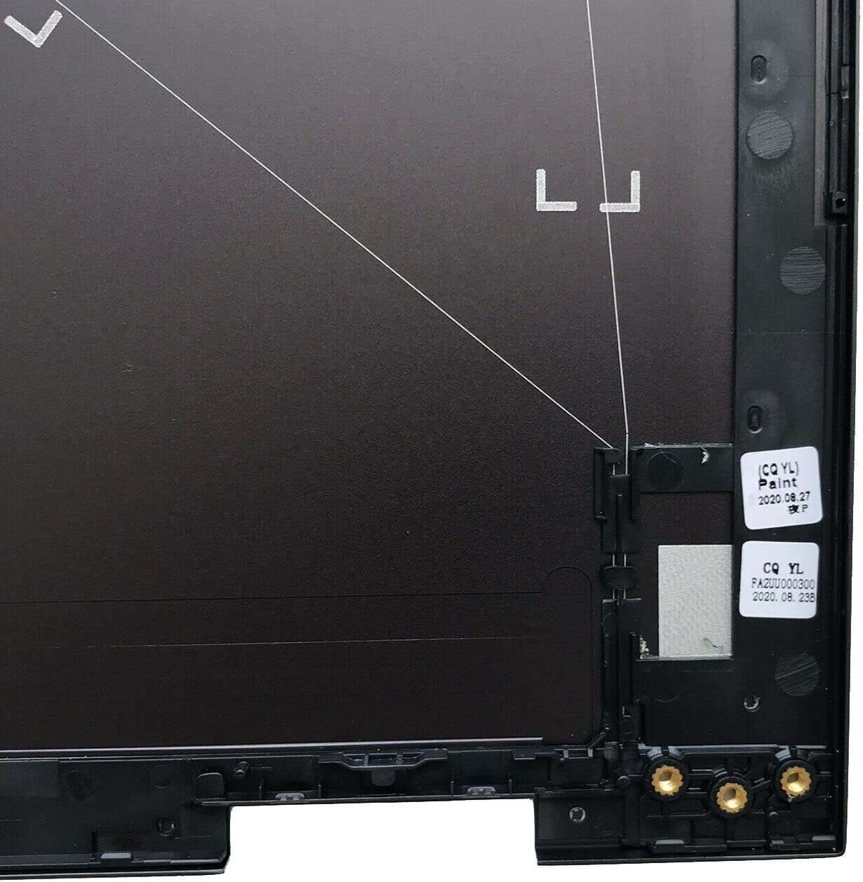 Wzqrps Replacement Laptop LCD Cover Back Rear Top Lid for HP Envy X360 15-ED 15T-ED 15M-ED TPN-C149 15-EE 15M-EE L93204-001 Brown image number 4