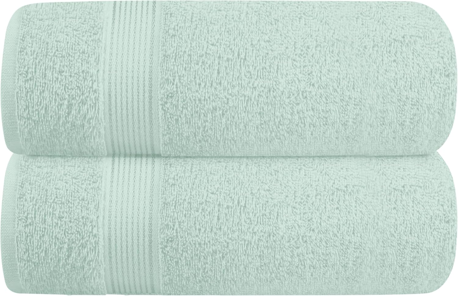 Elvana Home Cotton 2 Pack Oversized Bath Towel Set 28X55 Inches, Large, Ultra Absorbant Compact Quickdry & Lightweight Towel, Ideal for Gym Travel Camp Pool - Black