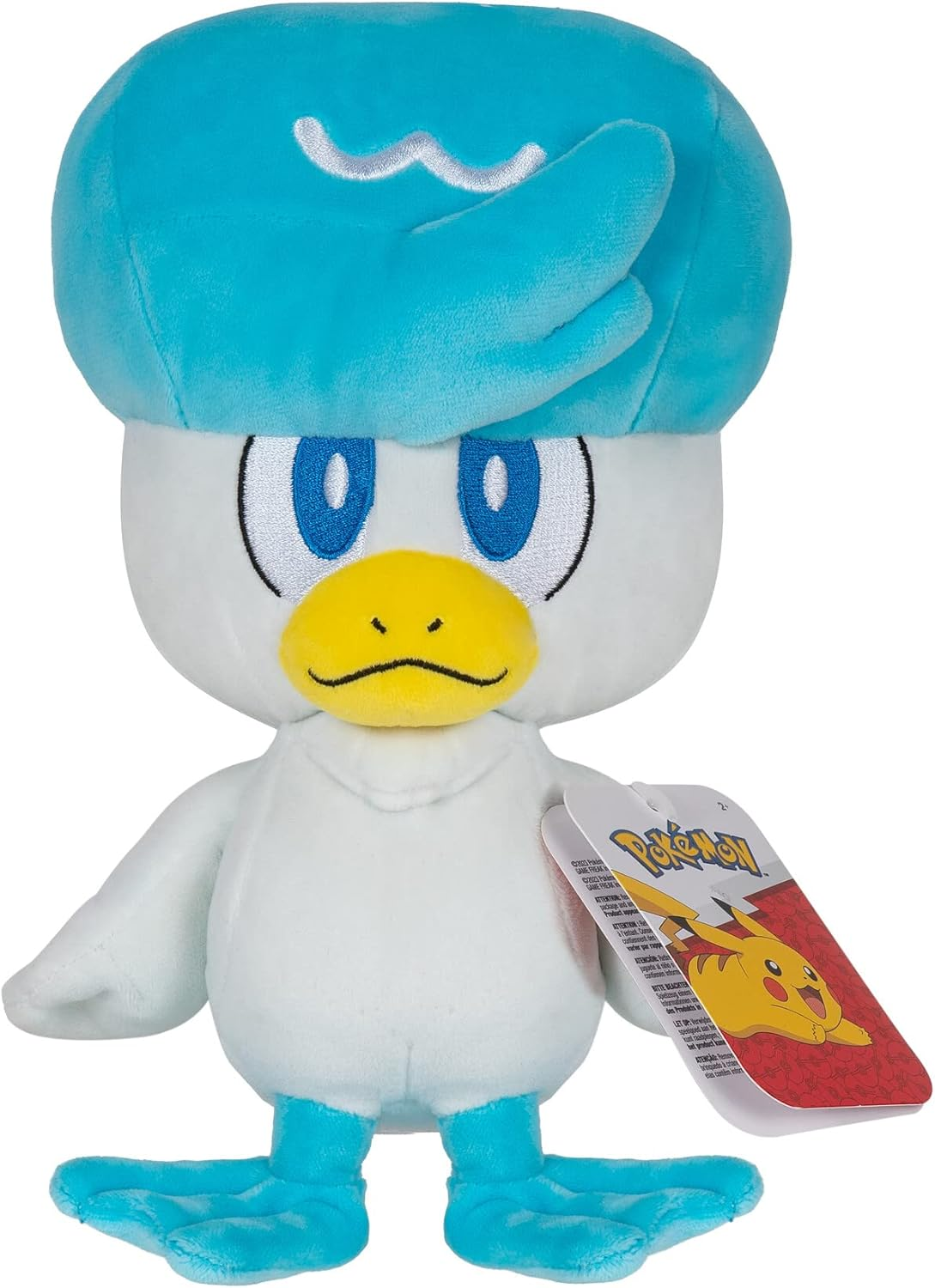 Pok&eacute;mon Paldea First Partner Plush 3 Pack - 8-Inch Plush of Fuecoco, Quaxly, and Sprigatito image number 1