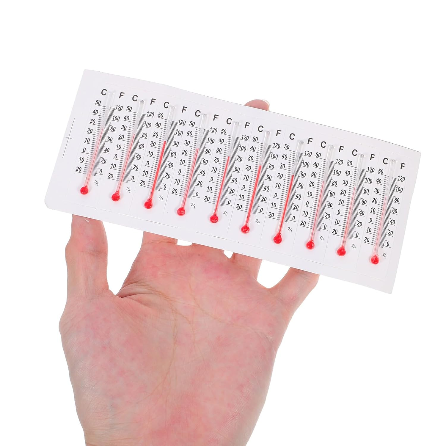 DECHOUS 30Pcs Miniature Glass Thermometer Model 6.0Cm X 1.5Cm Micro Analog Temperature Gauge for Dollhouse Accessories and Room Decoration, Small Portable Temperature Monitor for Home And image number 5