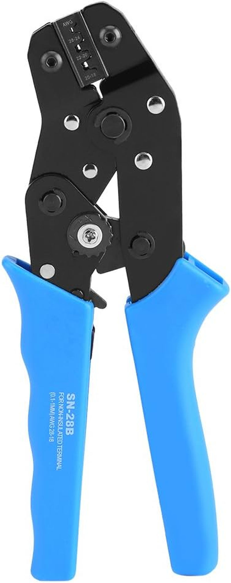 SN-28B Adjustable Pin Carbon Steel Wire Stripper Socket Terminal Crimping Tool Crimper for JST-SM Dupont