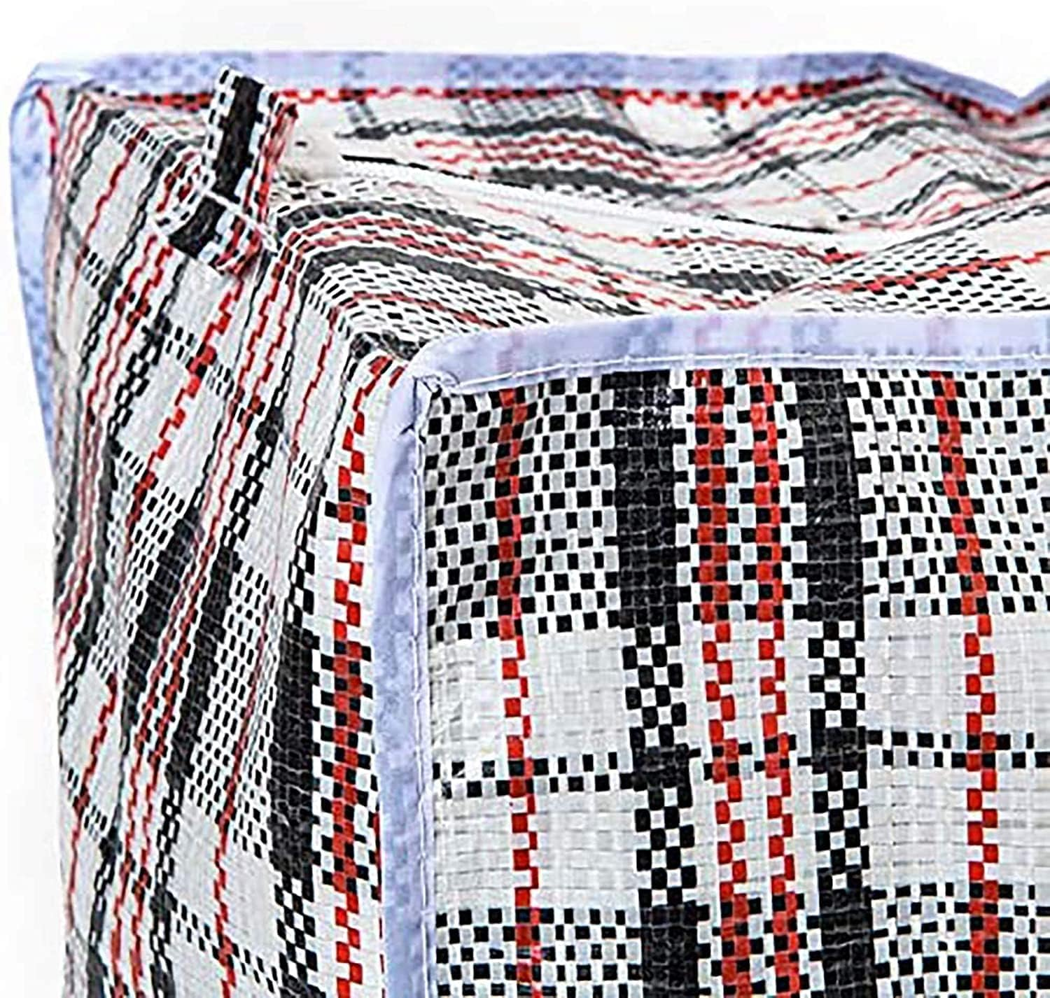 3 Pack EXTRA LARGE Strong and Durable Laundry Bags | 80Cm X 60Cm | Ideal for Laundry/Moving House/Shopping/Storage | Reusable Store Zip Bag image number 6