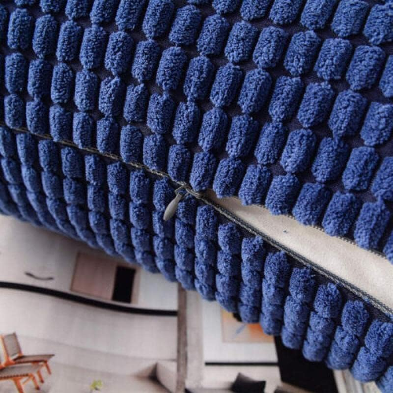 45X45 Plain Solid Colour Cushion Cover Decorative Pillow Case Home, Hidden Zipper Design, Handmade Quality