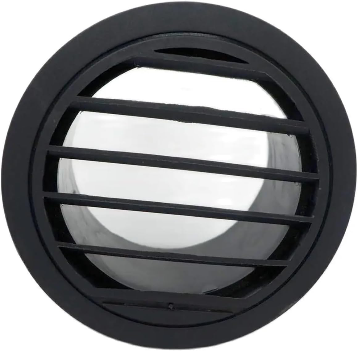 QIANHUI 75Mm Car Parking Heater Duct Air Vent Outlet Diesel Flat Connector Black for Webasto Eberspaecher