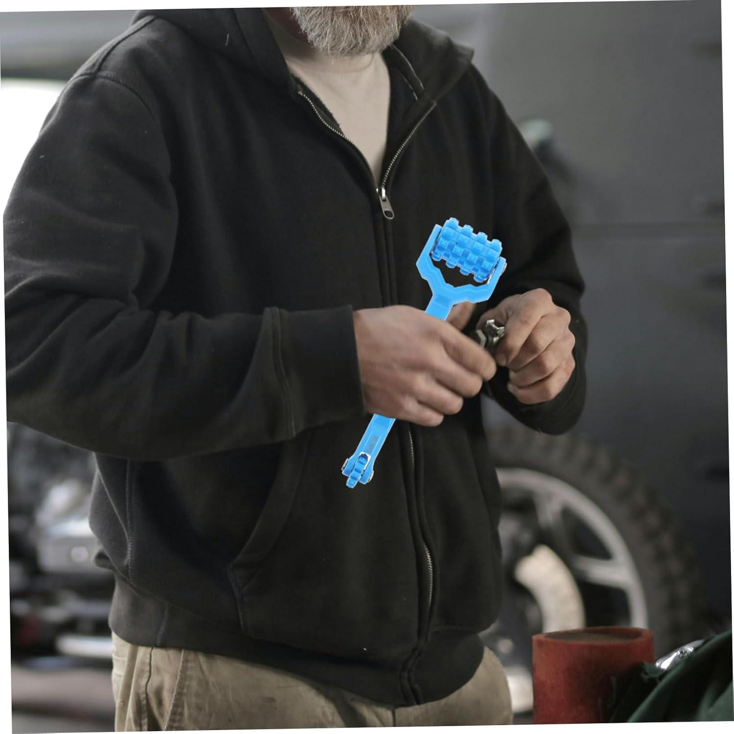 SEWOART Dual-Head Car Sound Deadening Roller Automotive Noise Reduction Tool Soundproofing Material Application Roller image number 2