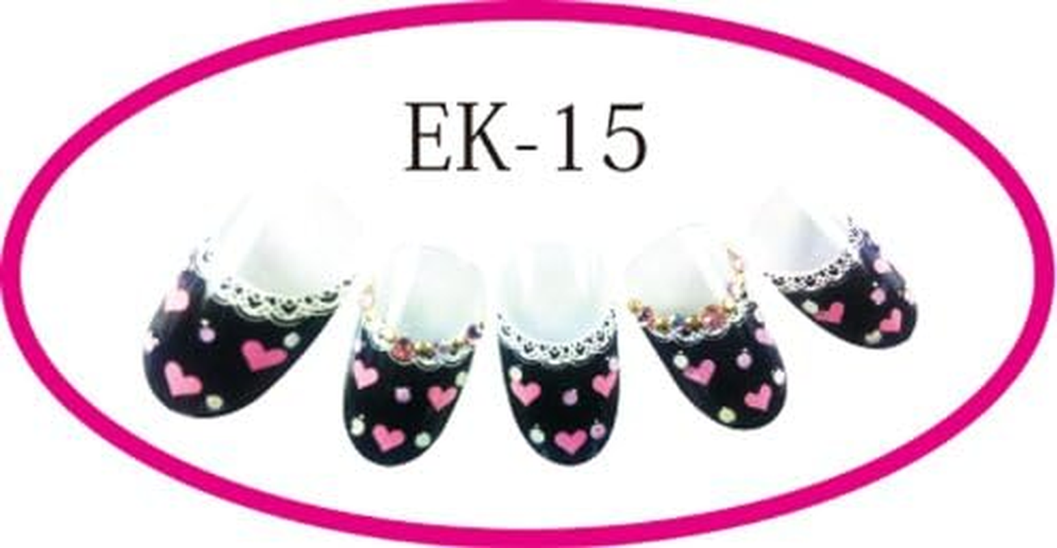 Beauty Nailer EK-15 Eriko Kurosaki Nail Tips, Nail Collection
