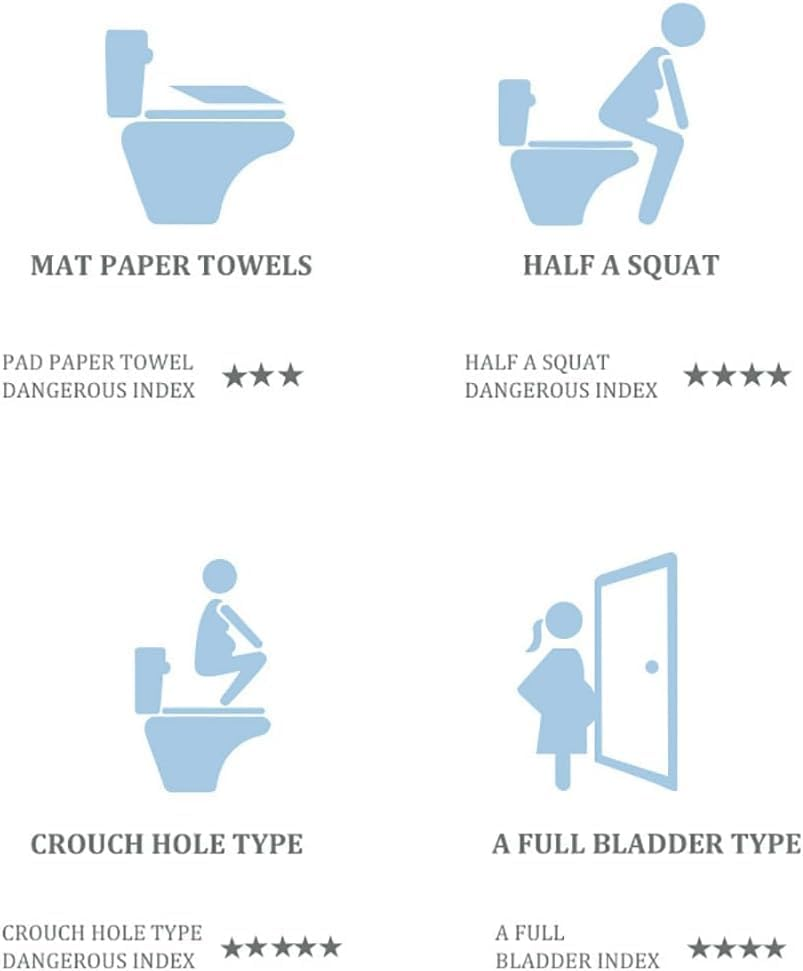 Toilet Seat Covers Paper Flushable, 120Pcs Travel Disposable Toilet Seat Covers for Adults Kids Potty Training, 100% Biodegradable Travel Accessories for Public Restrooms, Airplane, Camping image number 1