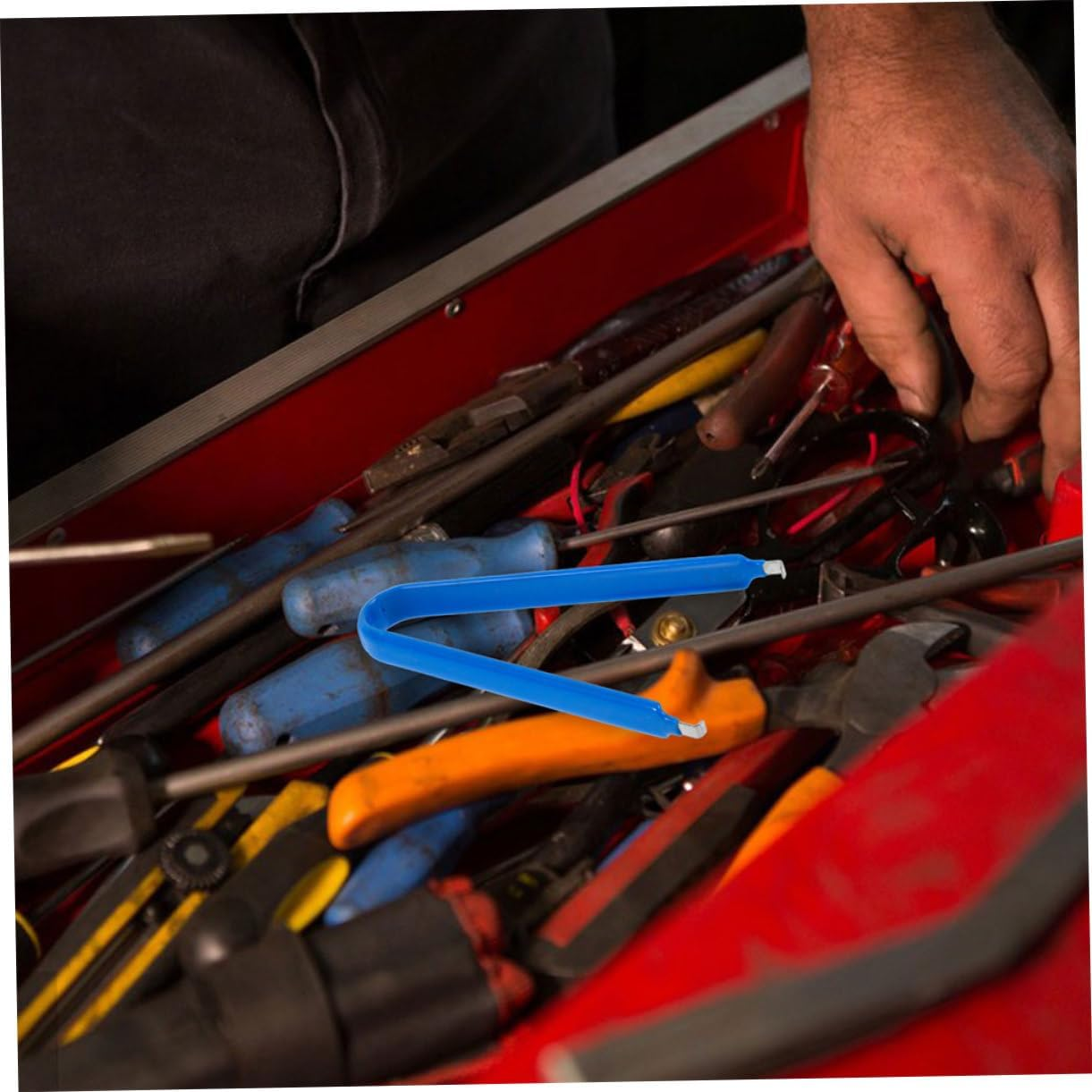 MUELODSIC 4Pcs Vehicle Fuse Installation Tool Precision Automotive Fuse Puller Extractor Efficient Maintenance for Quick Repairs Small Engines image number 2