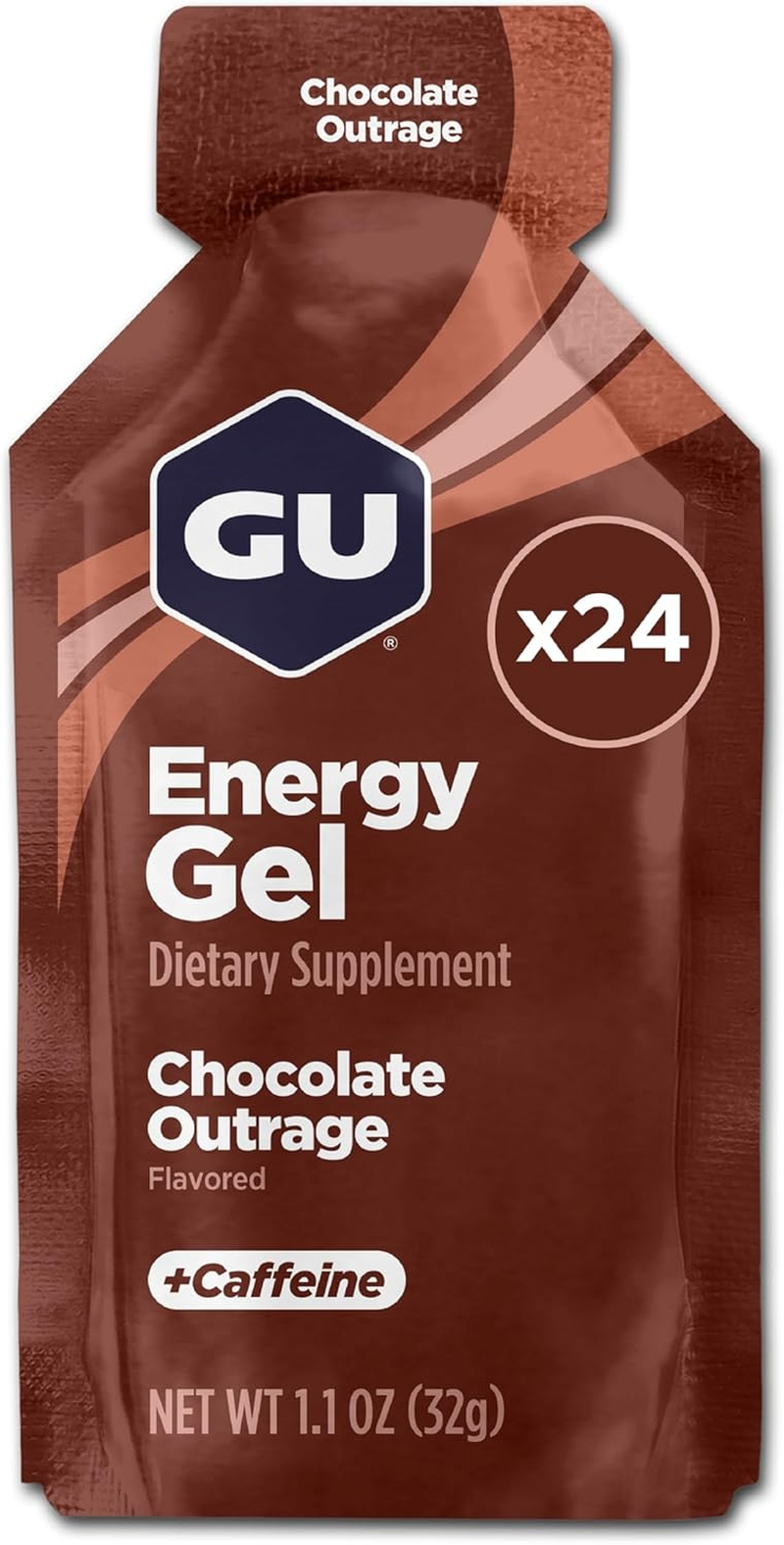 GU Energy - Energy Gels - Chocolate Outrage (With Caffeine) image number 2