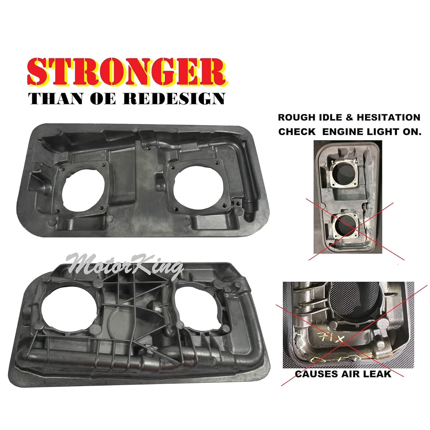 ADVANCE IGNITION Intake Manifold Center Plate Gasket Kit Compatible with Mercedes Benz 05-12 C63 AMG CL63 AMG CLK63 AMG CLS 63 AMG E63 AMG ML63 AMG R63 AMG SL63 AMG image number 2