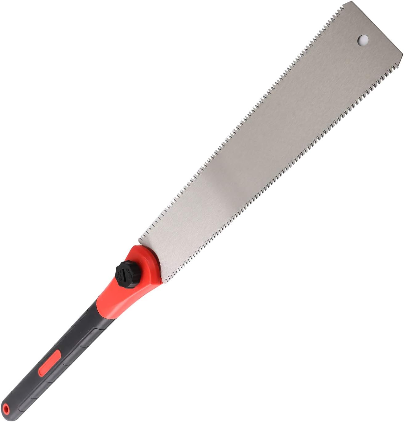 DUEBEL Japanese Fine Cut Saw, Hand Saw Ryoba Double Edge Pull Saw Interchangeable Flush Cut Saw Flexible Blade Handsaw for Woodworking (Japanese Ryoba Saw 31.8Cm) image number 1