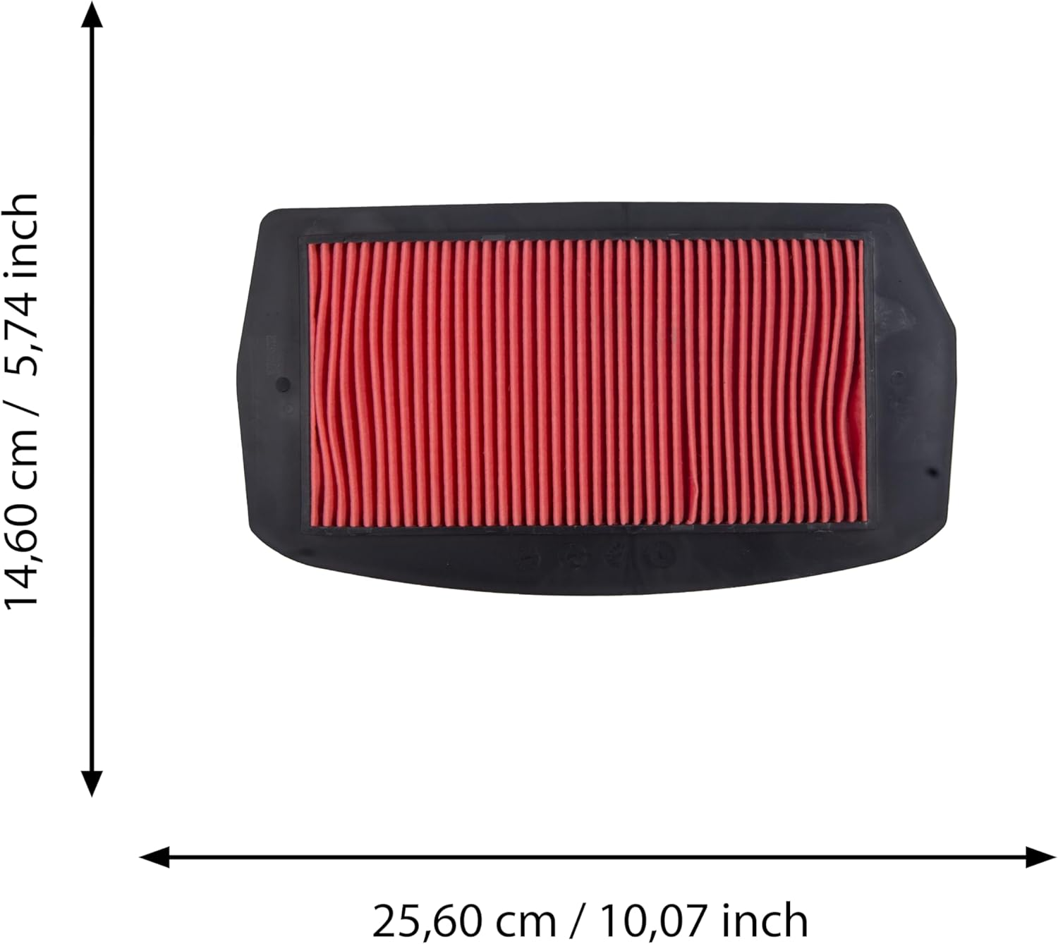 Motorcycle Air Filter Compatible with Yamaha FZ6 N/S / 5VX-14451-00 image number 3