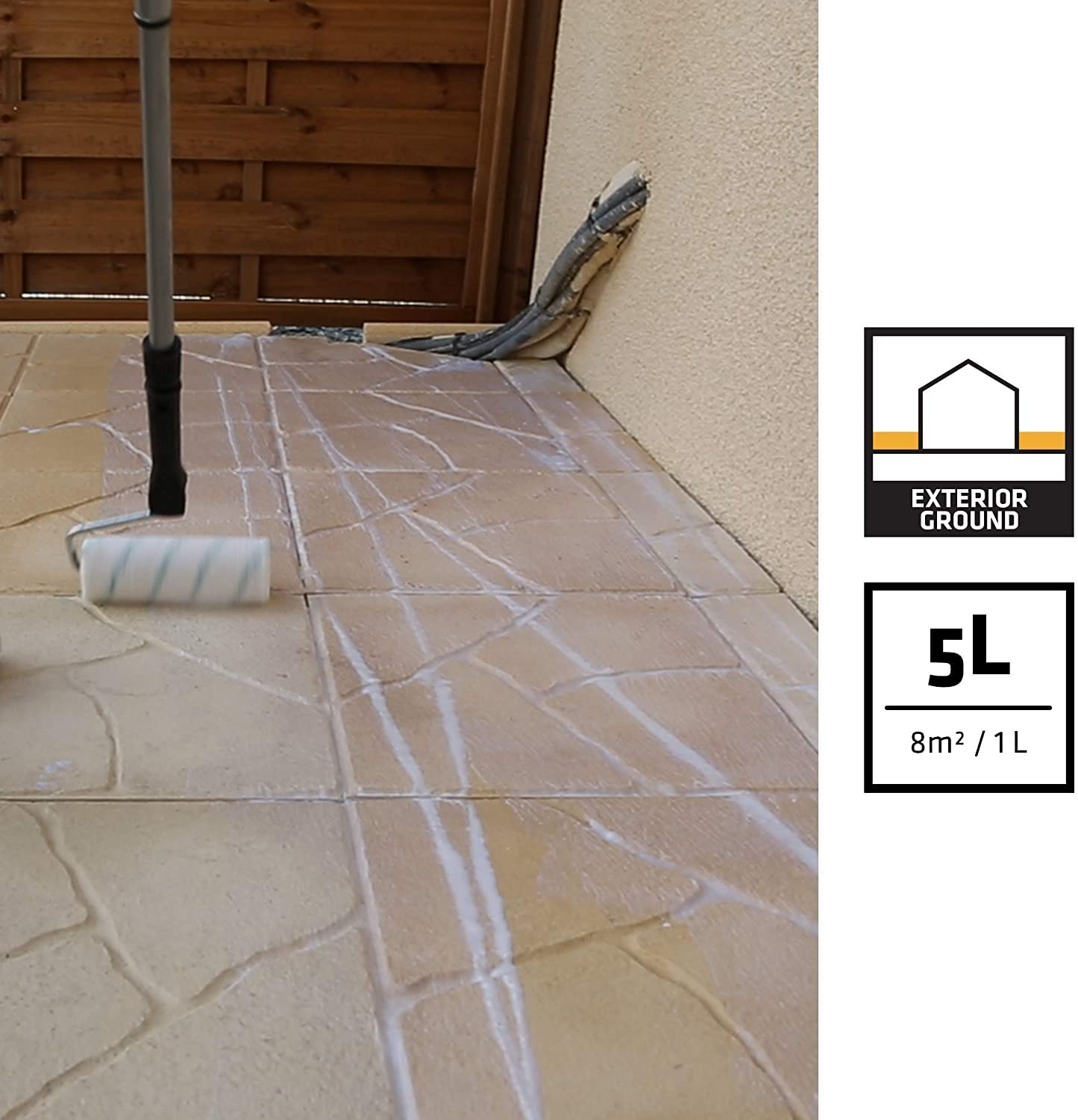 Sika Patio Seal - Paving Sealer, Clear, 5 Litre image number 4