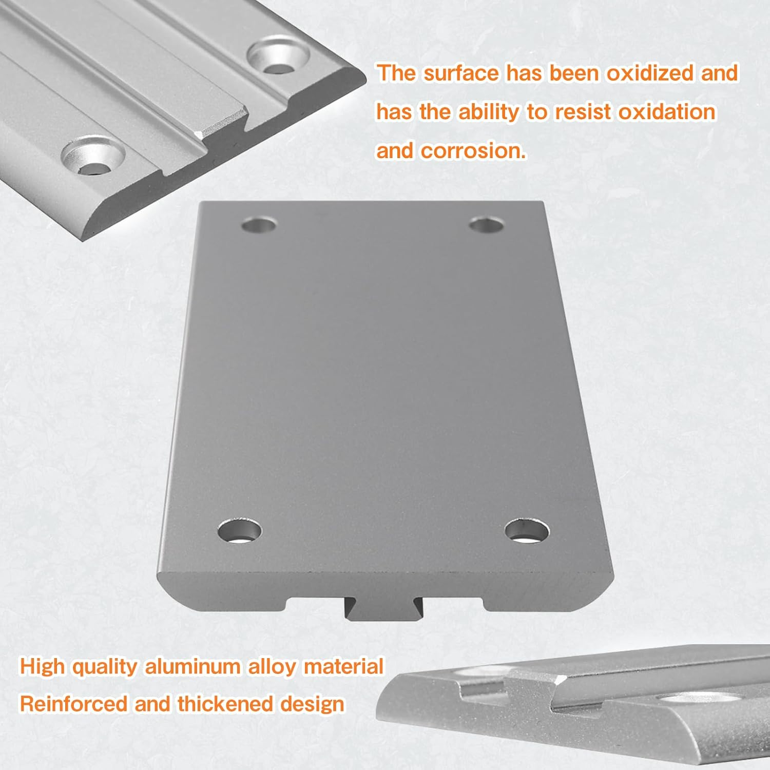 RULLINE Removable RV Table Leg Accessories - Aluminum Alloy Bracket for Tables, Rotatable Support for Caravans, Motorhomes, and Yachts (Holder) image number 3