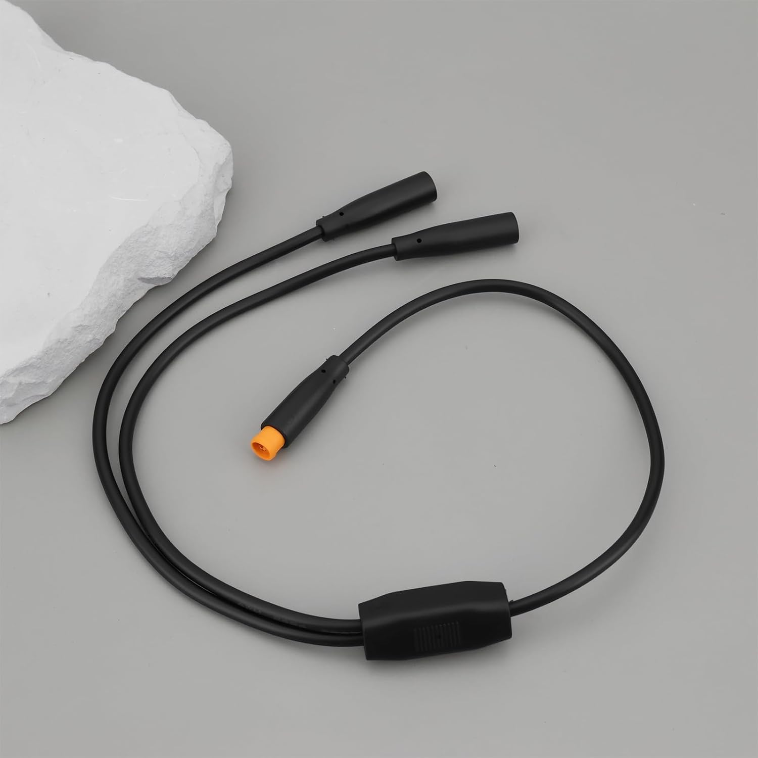 Emsea 2Pcs Bike Extension Cable M6 Male to Female Splitter Cable 40Cm for Electric Bike Sensor image number 1