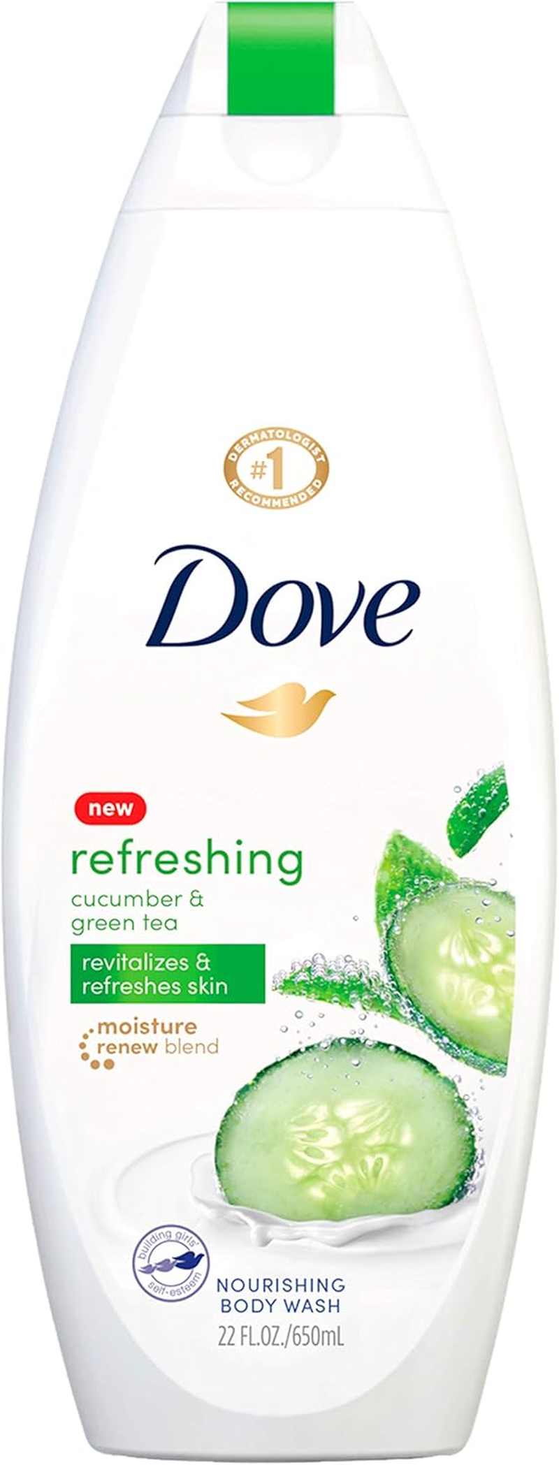 Dove Go Fresh Body Wash, Cucumber and Green Tea 22 Oz image number 5