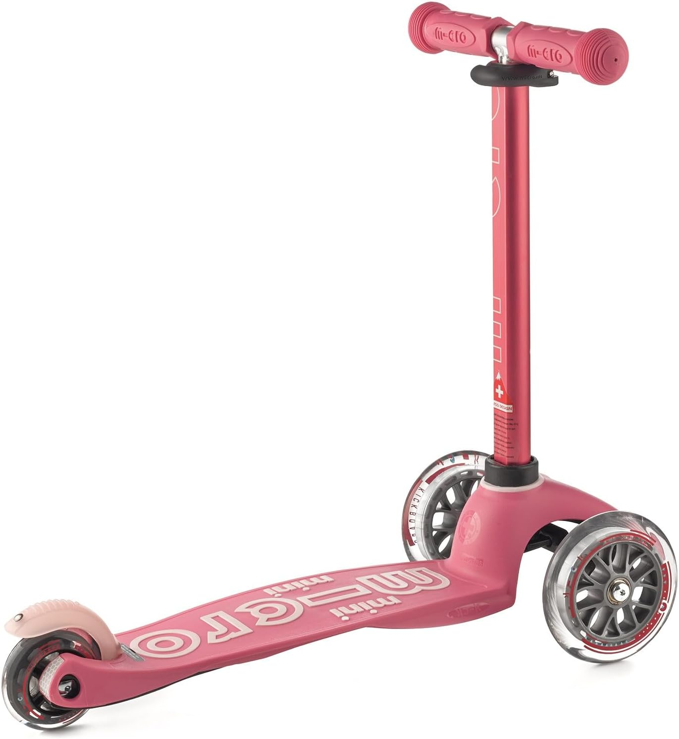 Mini Micro Deluxe Preschool Scooter - 3 Wheel Kick Scooter with Lean to Steer & Adjustable Height - Green image number 2