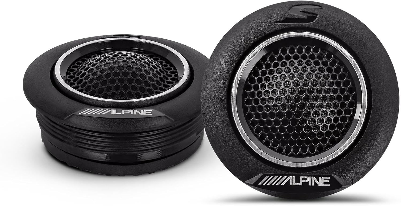 Alpine S-S10TW, S Series 1" Component Dome Tweeter - 240W image number 2