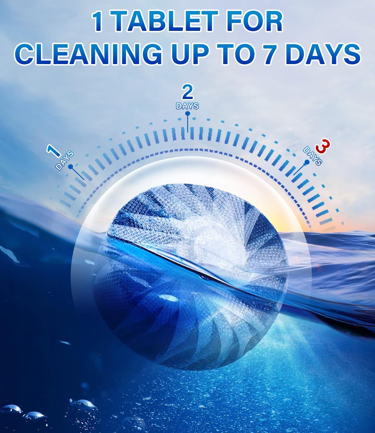 Shanghigh Toilet Bowl Cleaner Tablets - 30 PCS Household Automatic Toilet Tank Cleaners Tablet Deodorizers, Slow-Release Deodorizing & Descaling, Powerful Bathroom Toilet Cleaning Block Tool