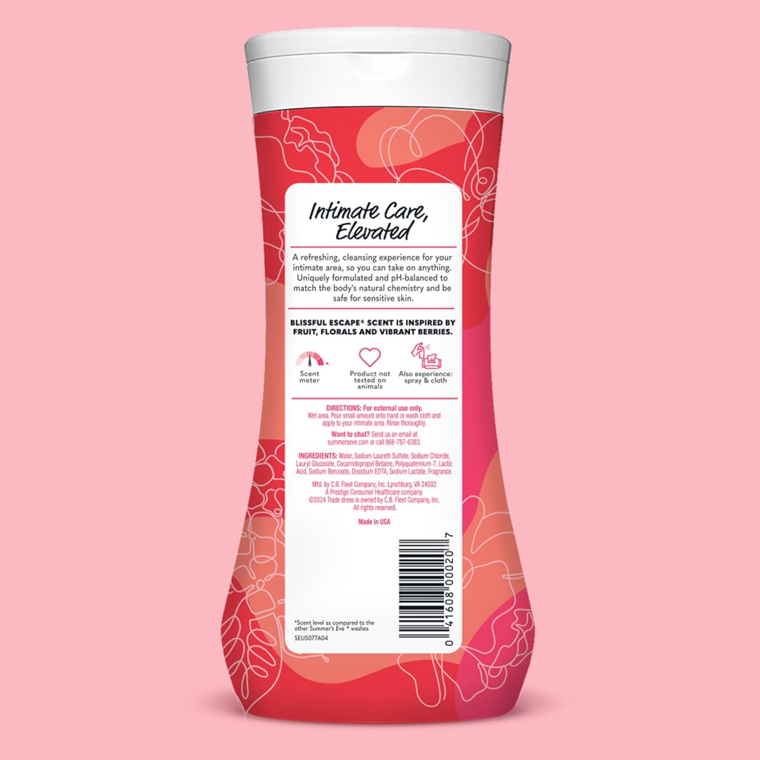 Summer'S Eve Cleansing Wash | Blissful Escape | Gynecologist Tested | 15 Fl Oz