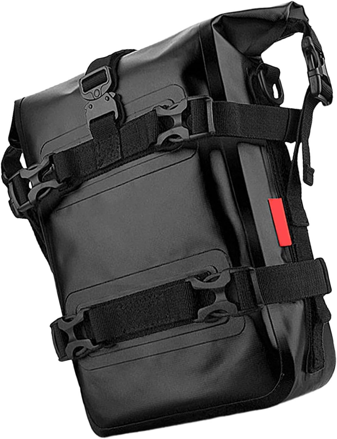 Bar Bag Motorcycle, Motorbike Crash Bar Frame Bag, Waterproof Bar Bag, Motorbike Panniers Crash Bar Frame Bag, Waterproof Motor Side Bags for Sunglasses, Gloves, and Gear