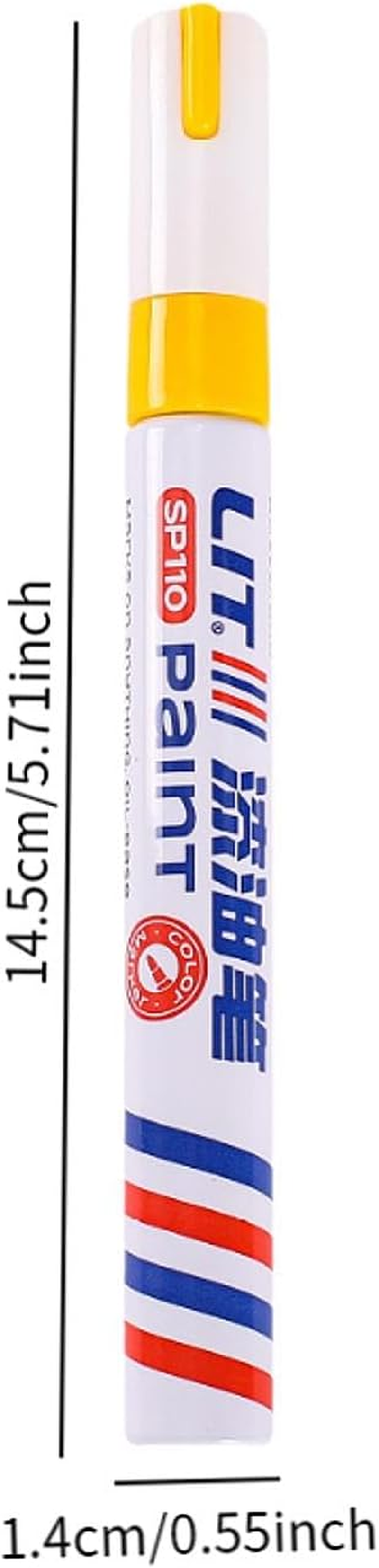 Car Scratch Repair Pen,Car Paint Scratch Remover Pen Paint Pen Professional Touch up Paint for Cars for Trucks Repairing, Yellow - Orange image number 3