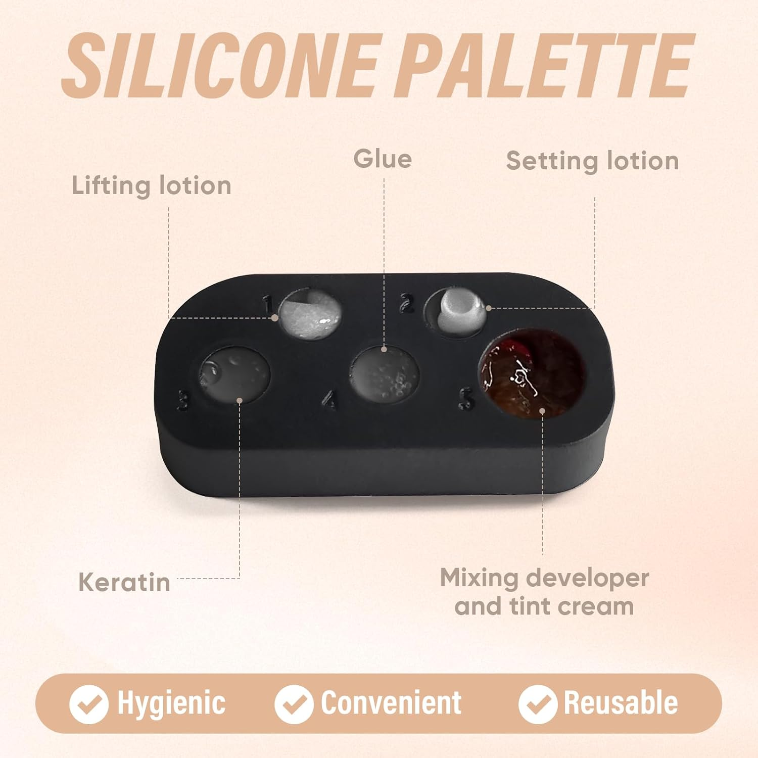 Libeauty Lash Lift Kit and Tint, Brow Lamination Kit Quick Curling Perming & Natural Black Coloring with Complete Tools DIY at Home and Popular with Salons