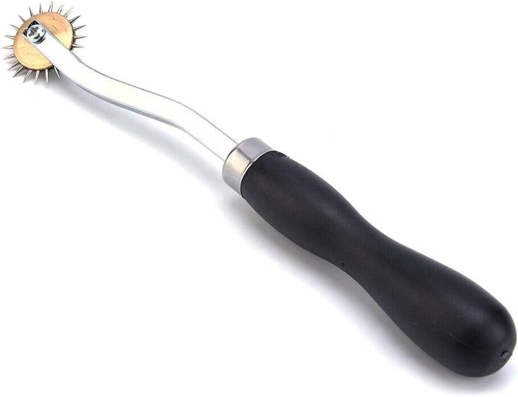 Overstitch Wheel POWERTOOL Stitch Spacing Tool Sewing Pattern Tracing Pricking Wheel Sewing Roulette Spacer Wheel Tools for Leather,Paper and Cloth Craft