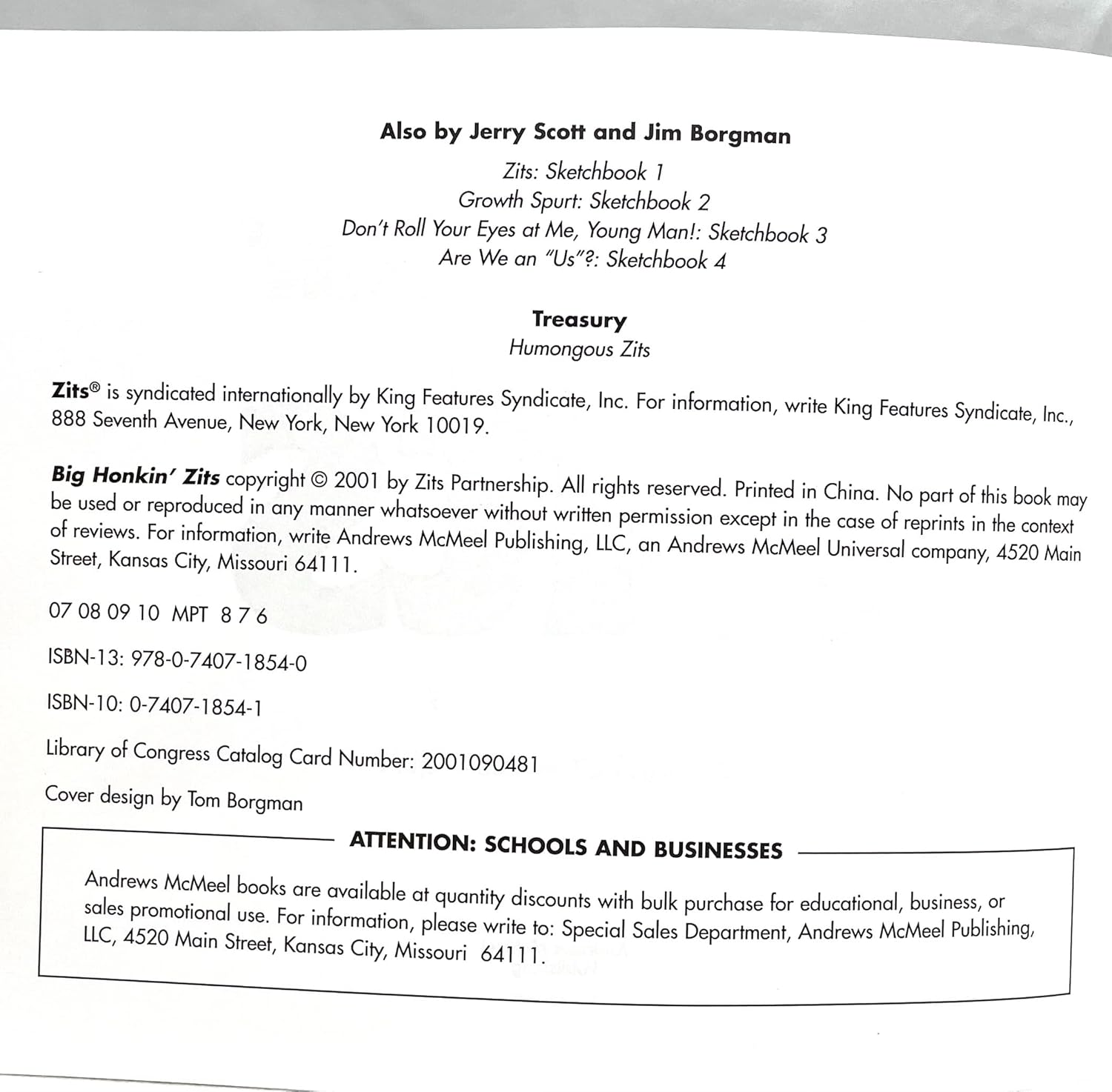 Big Honkin' Zits: a Zits Treasury image number 3