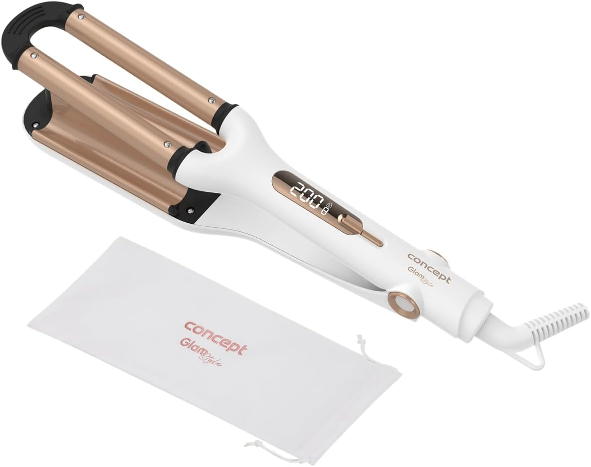 Concept Glam Style KT2140 Triple Wave Hair Styler image number 5
