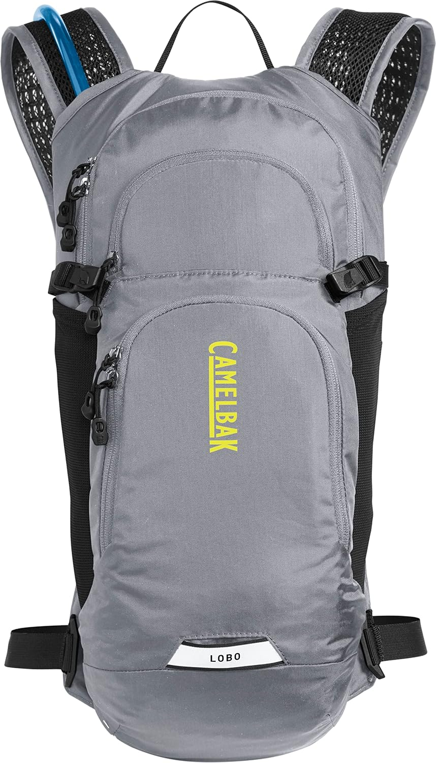 Camelbak Lobo 9 Bike Hydration Backpack - Helmet Carry - Magnetic Tube Trap- 70Oz image number 5