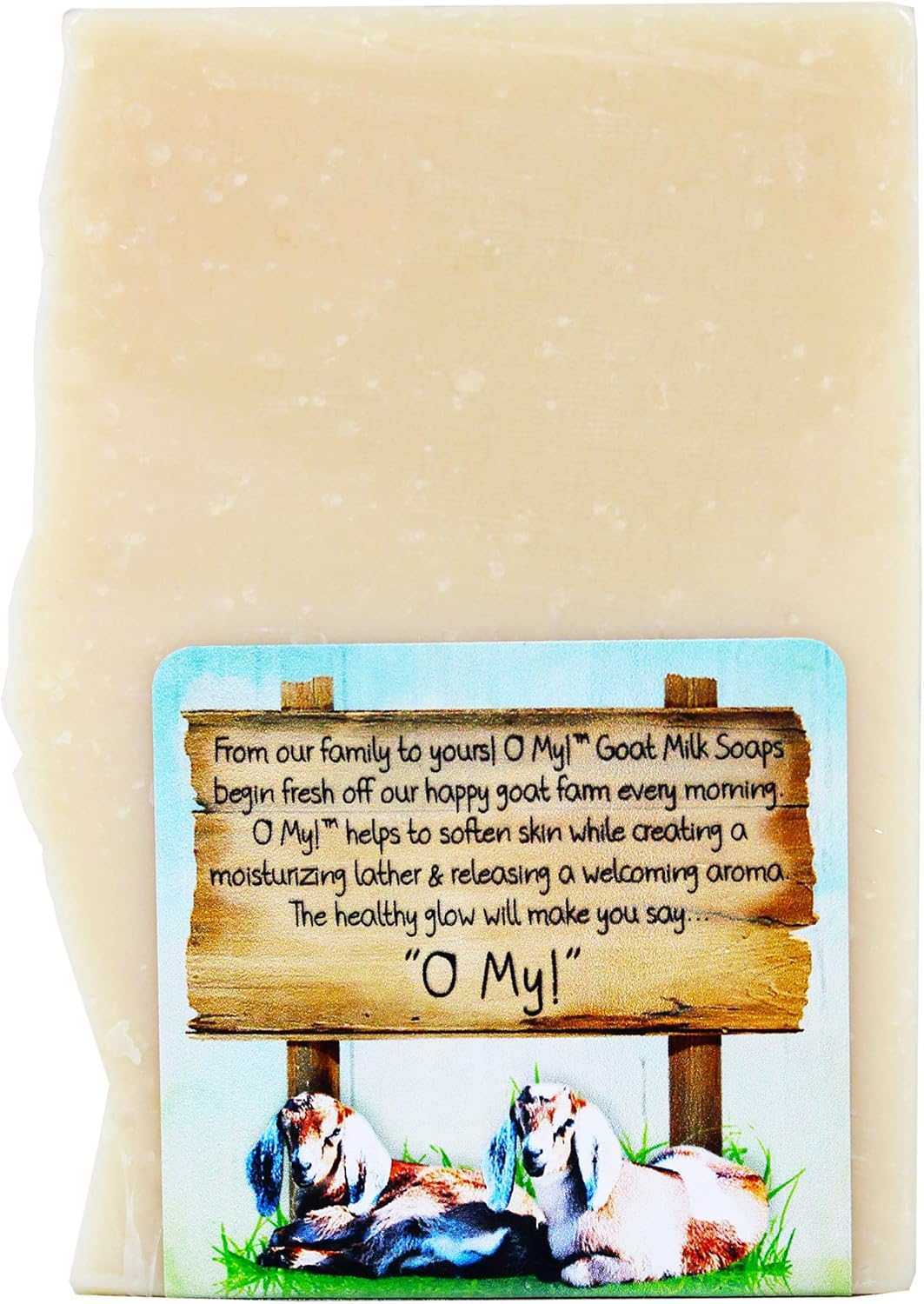 O My! - Goat Milk Soap Clean Linen - 6 Oz. image number 1