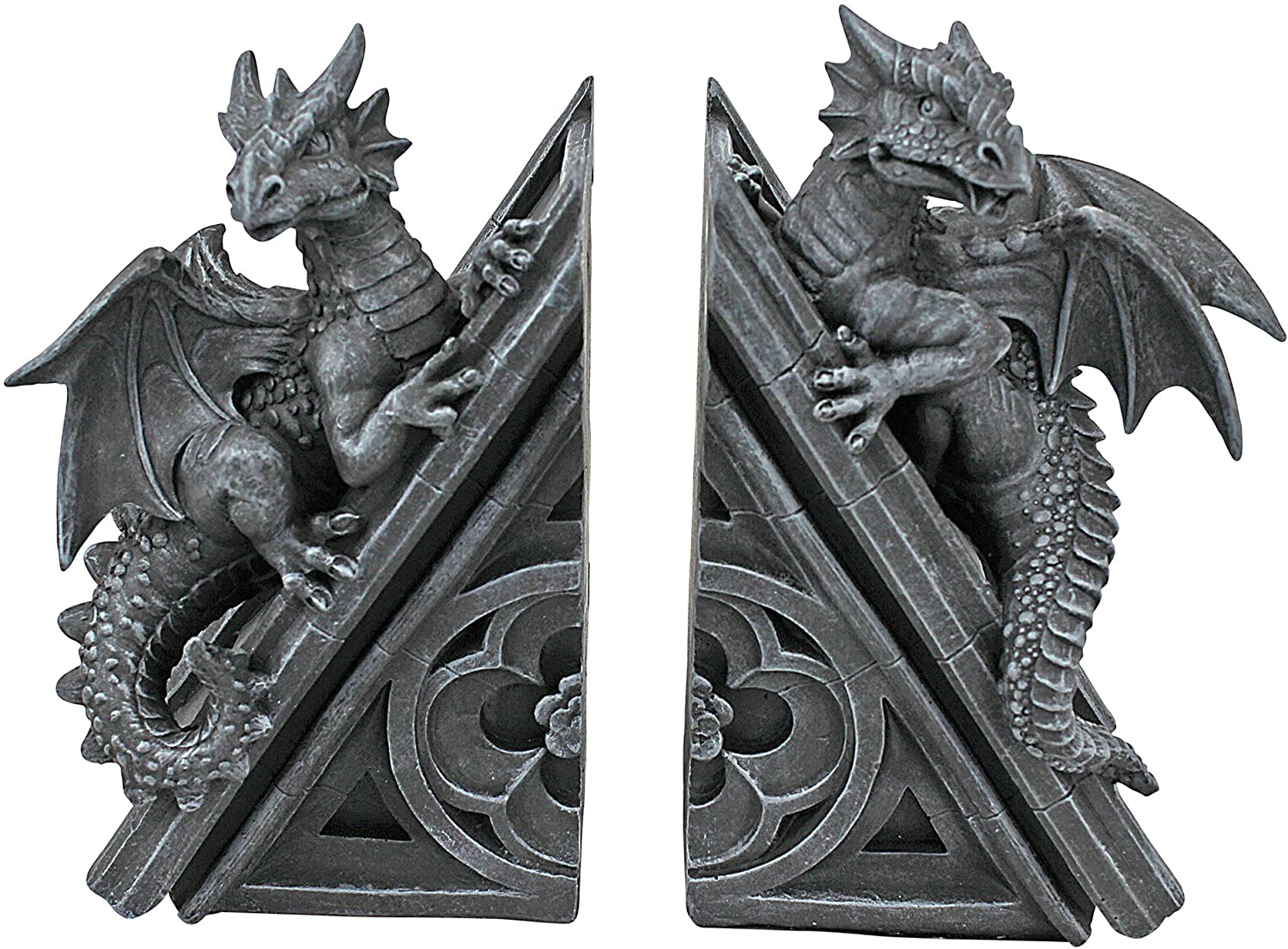 Arthurian Knight Bookend in Two-Tone Metallic (Set of 2) [Kitchen] - Castle Dragons