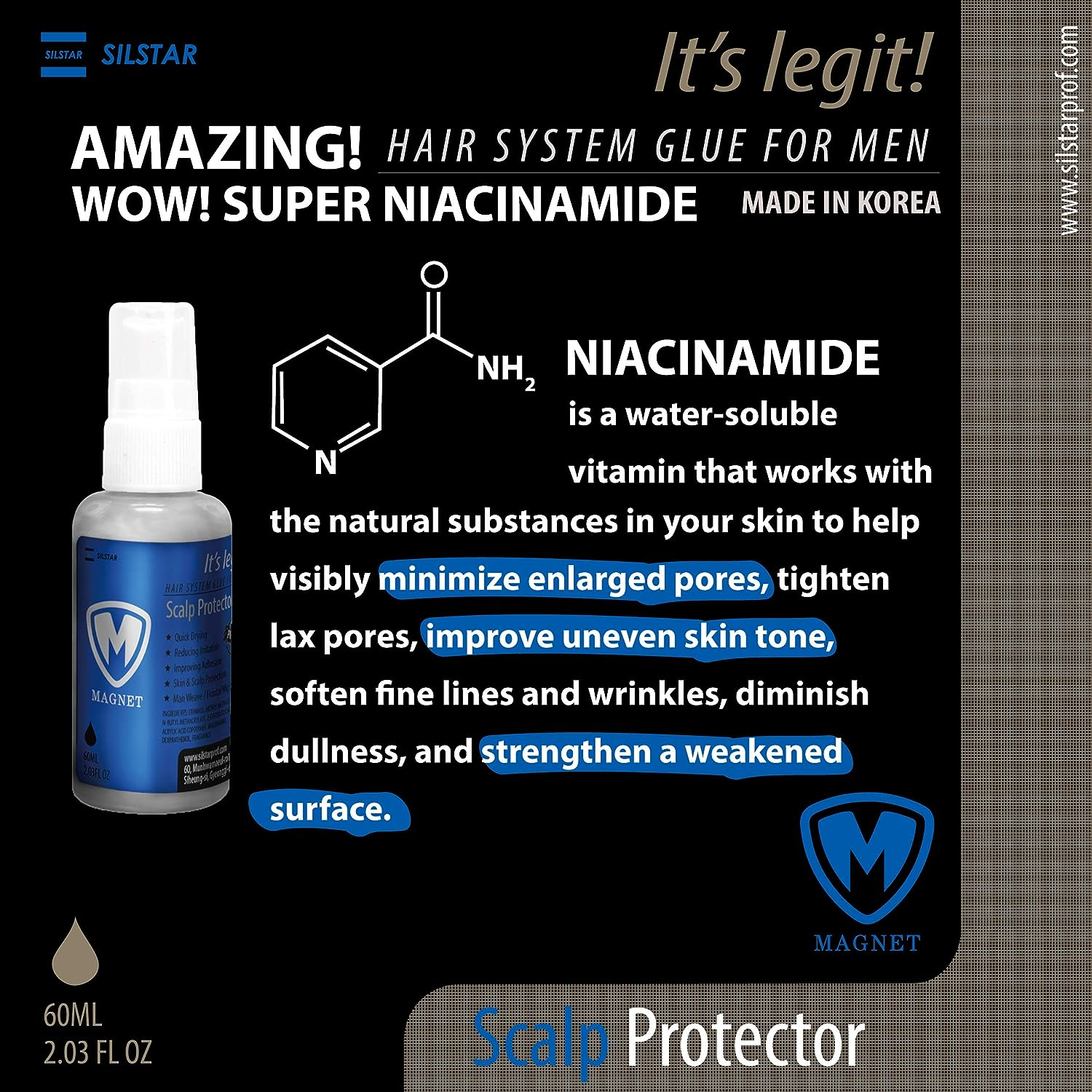 MAGNET WIG SCALP PROTECTOR PRIMER 60Ml_2.03Oz - SCALP PROTECTING SPRAY for ALL SKIN TYPES/HELPS CLEANS DIRT/PROTECTS SKIN from ADHESSIVE/PROTECTS SKIN from IRRITATION image number 6
