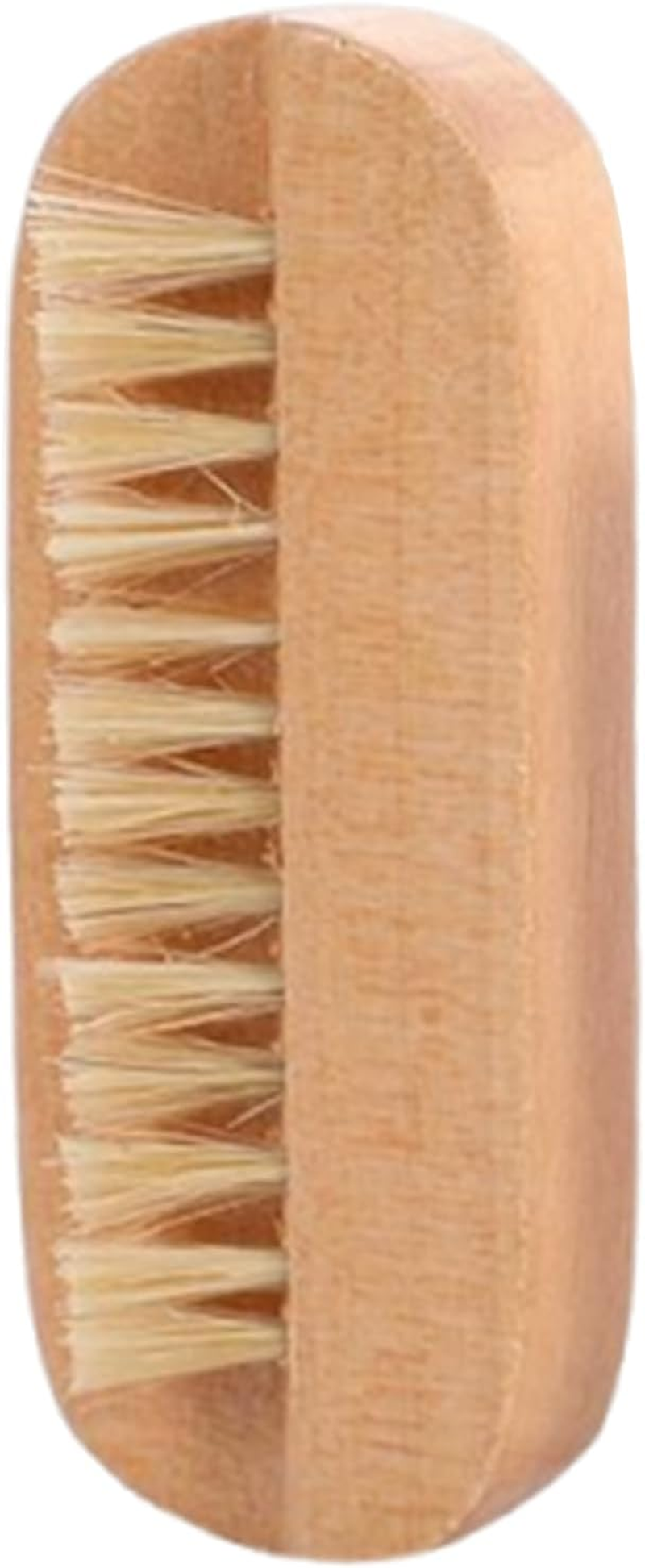Vgvgaj Nail Cleaning Brush - 2-Sided Fingernail Cleaning Brush | Wooden Tool Boar Bristles Manicure Pedicure Scrubber for Salon Spa Center Dorm Home Bathroom Adults Elderly image number 5