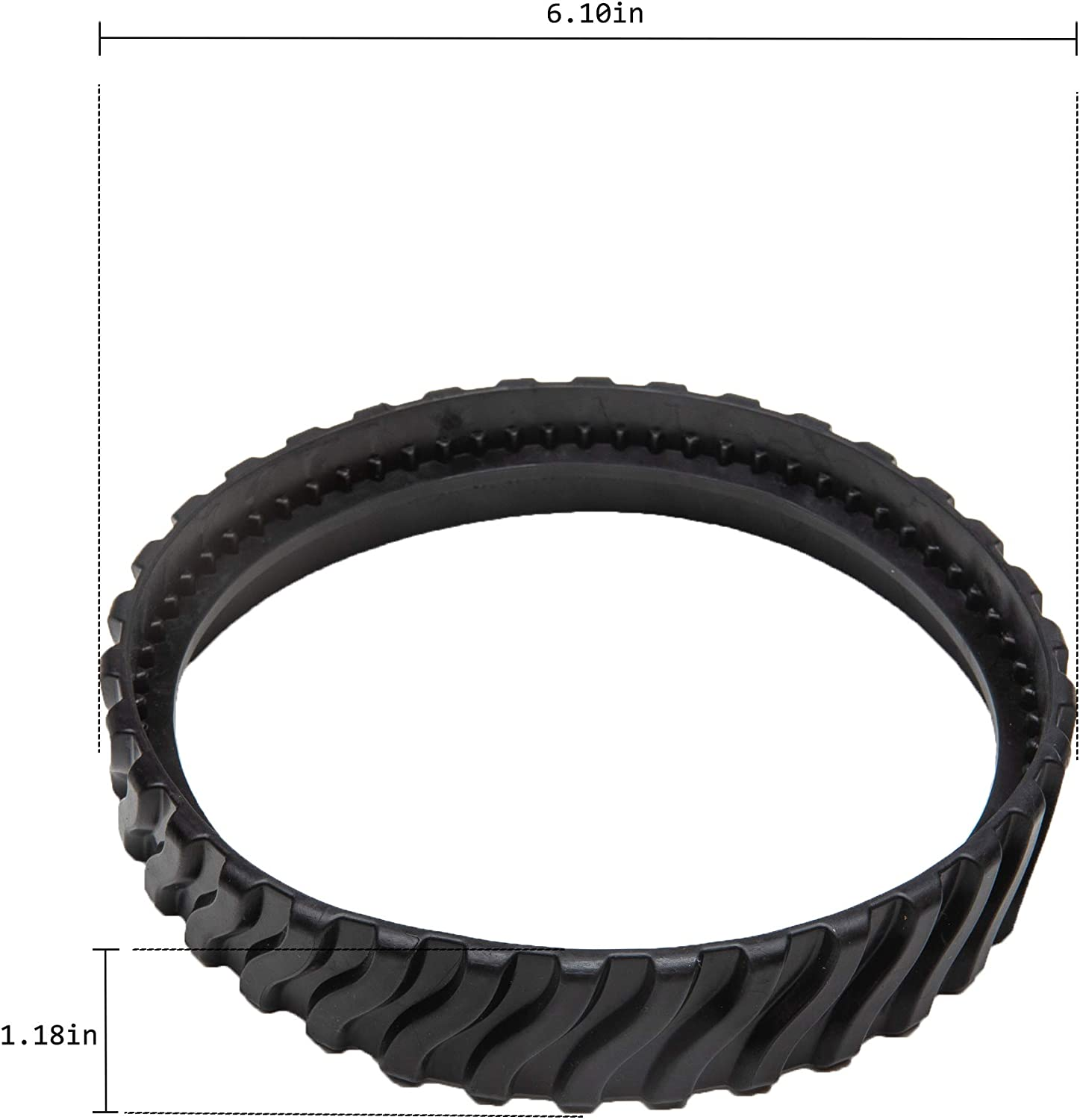 ATIE Pool Cleaner Track Fits Zodiac MX8 Elite, MX6 Elite, MX8, Mx6 Pool Cleaner Tire Track R0526100 (4 Pack)