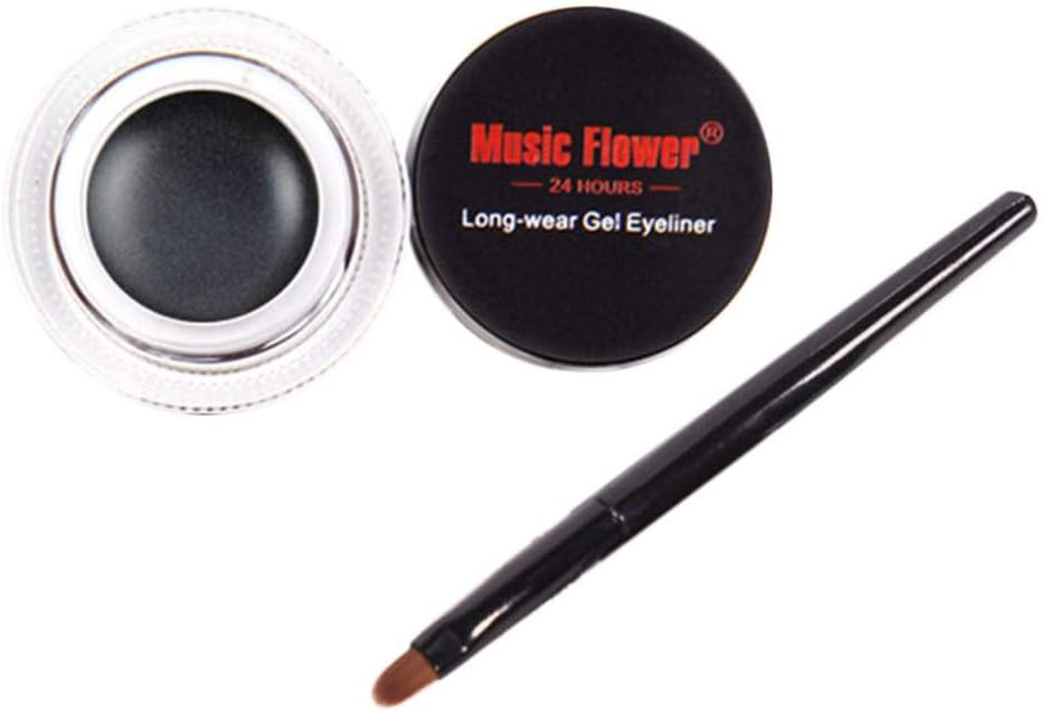 Waterproof Eyeliner Gel Eye Makeup Cream Cosmetics Portable Multifunctional Palette Eye Liner Cream Purple