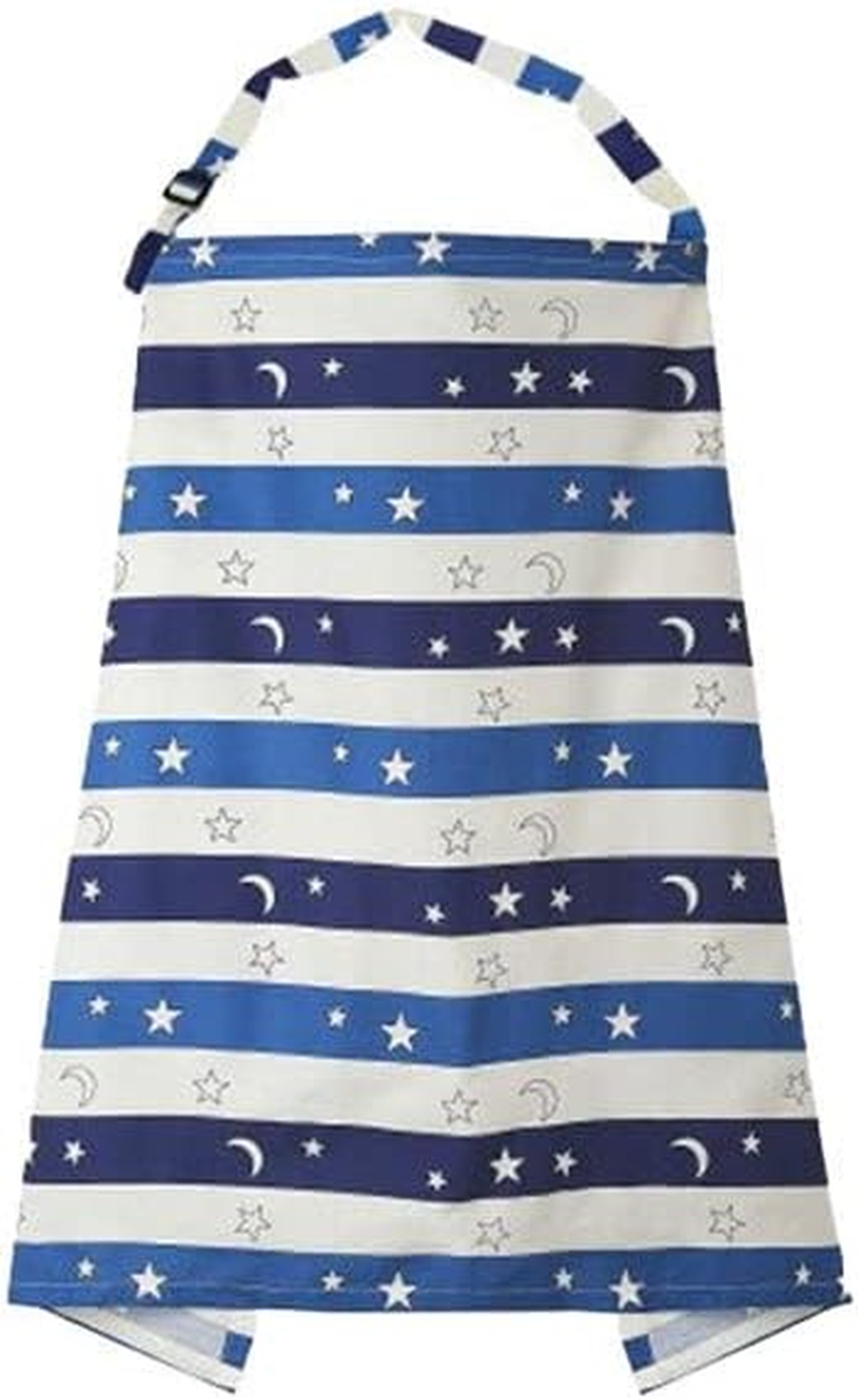 Nursing Cover with D-Ring Strap, Multifunction Baby Breastfeeding Nursing Cover Scarf Maternity Generous Blanket Mother Nursing Apron Full Coverage Adjustable Strap - Trendy & Lightweight, 100CM X 70CM