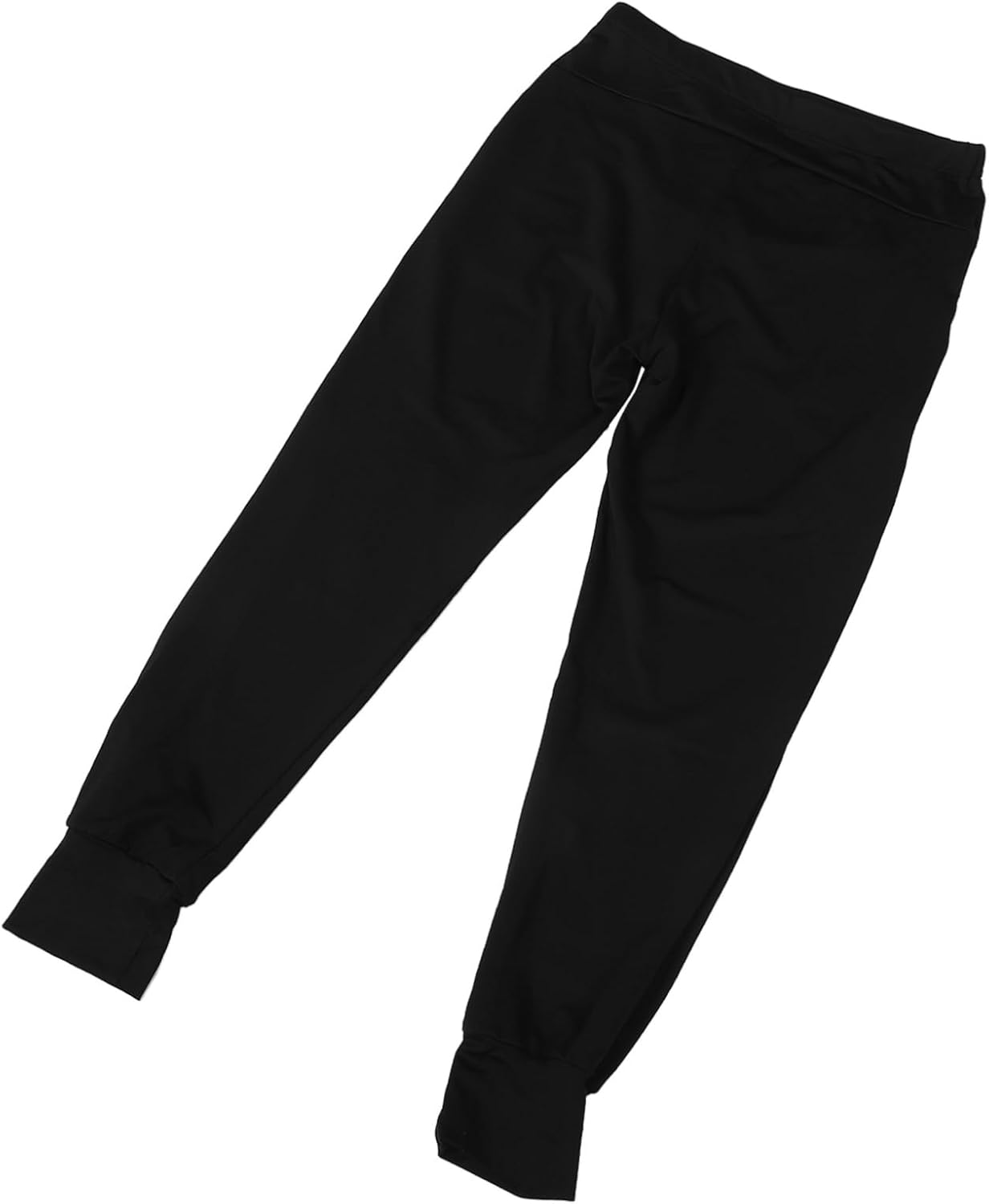 Maternity Workout Pants Black L Seamless High Waisted Yoga Leggings Women Pregnancy Activewear Comfortable Summer Sports Trousers image number 6