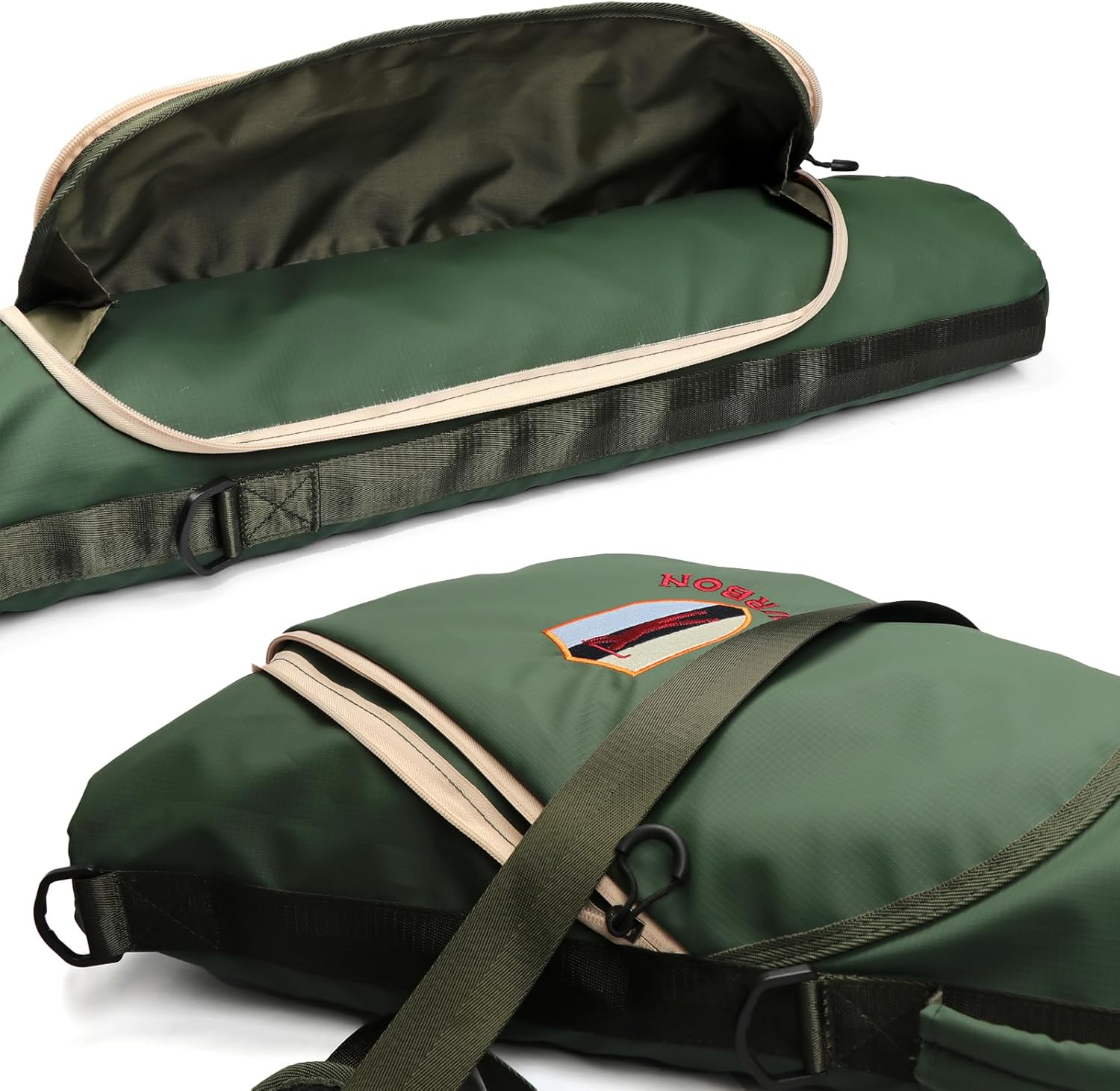 TOURBON Golf Bag Sunday Carry Golf Club Holder Case Driving Range Mini Course Practice Lightweight Travel Golf Bag for Men Women image number 3