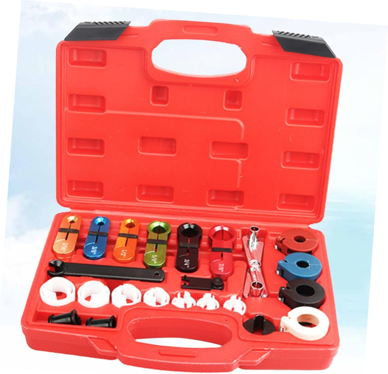 KICHOUSE 22Pcs Fuel Line Quick Disconnecter Tool Set Kit for Automotive Transmission Ac Radiator Heater Hoses image number 3