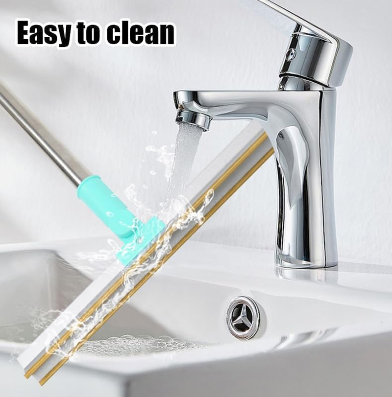 Double Sided Pet Hair Removal Carpet Rake with 55" Adjustable Long Handle for Low Pile Rugs, Couch, Mats and Furniture, Restore Carpet Fluffiness image number 1