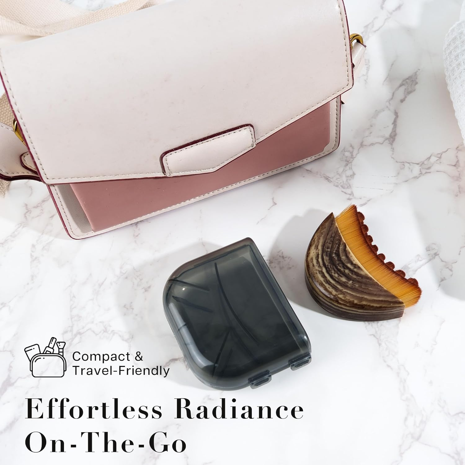 Olephira Lymphatic Drainage Face Brush - Anti-Puffiness Jawline Sculpting Dry Brush, Ergonomic Design for Facial Curve Fit, Skin Rejuvenation (1PC) image number 3