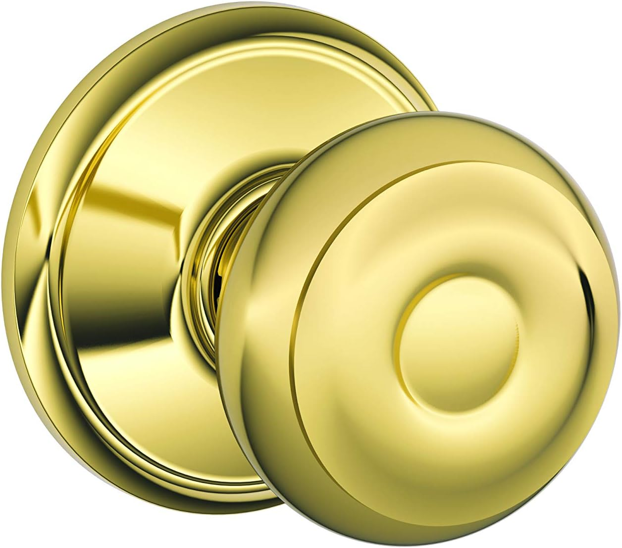 Schlage F10GEO716 Georgian Passage Knob, Aged Bronze