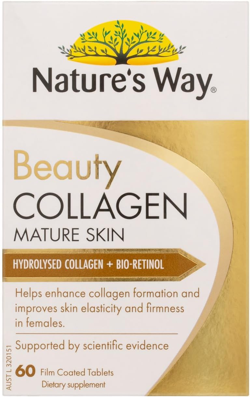 Nature'S Way Beauty Collagen Mature Skin 60 Tablets image number 5