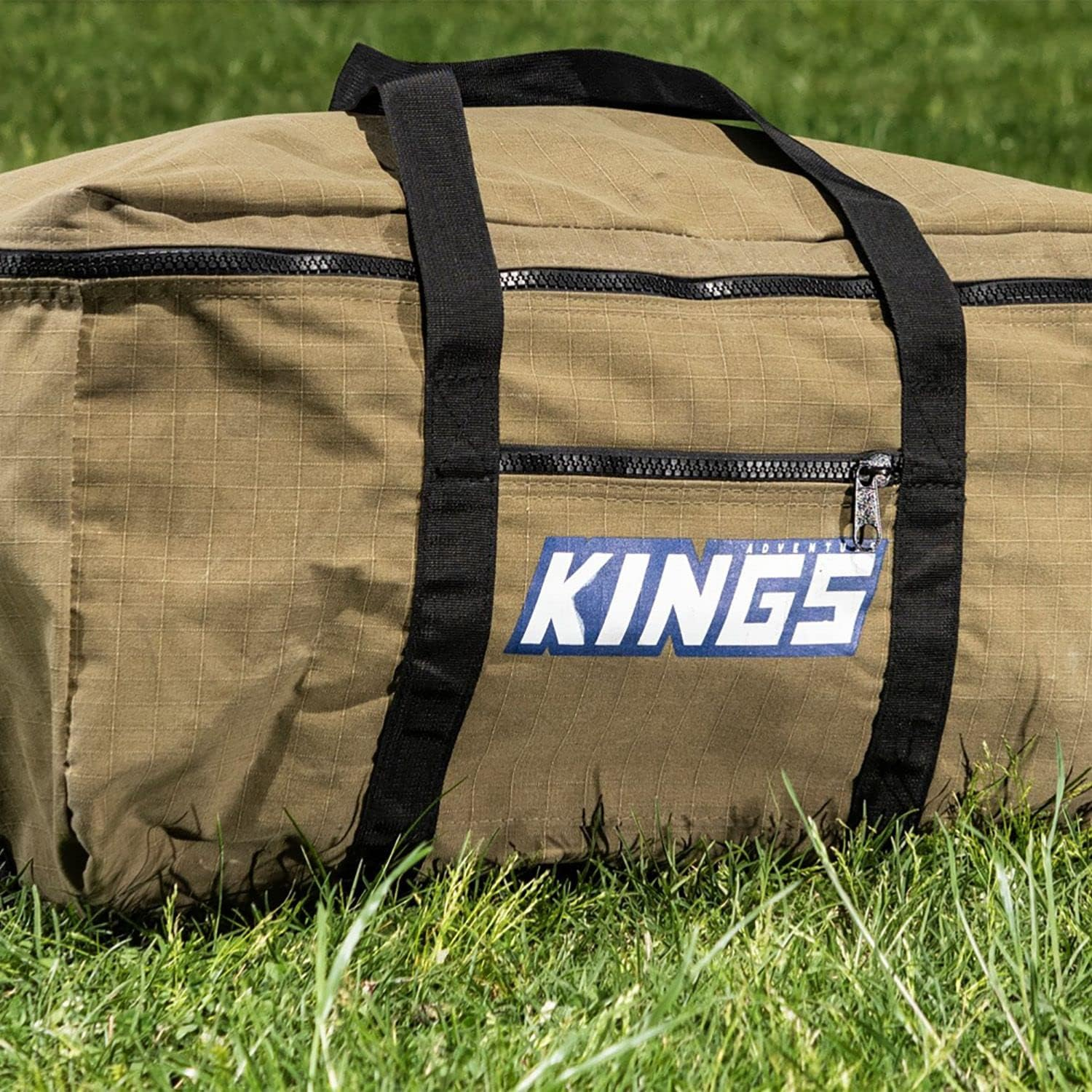 Adventure Kings Canvas Travel Bag Heavy Duty Zip 400GSM Ripstop & Waterproof 4WD