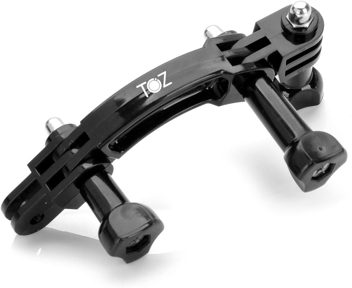 TOZ TZN-S03 Universal Rotary Extension Arm Mount Set for Gopro Hero 7 6 5 4 3 3+ 2 1, Gopro Accessories Kit Extension Arm Adapter Pivot Arm Thumbscrew image number 2