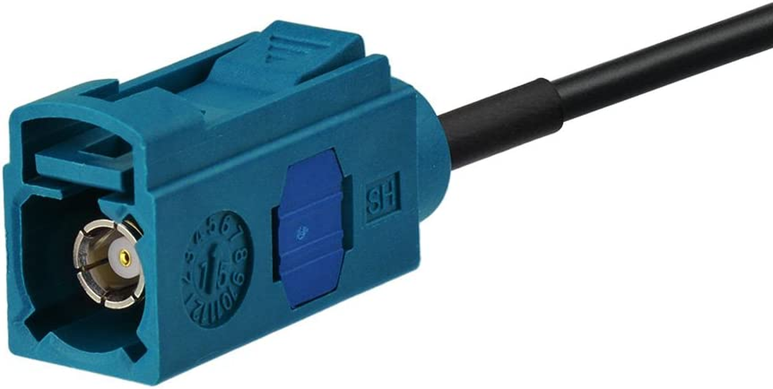 Bingfu Fakra Z Female to Male Vehicle Antenna Extension Cable 5M 16.5 Feet for Car Stereo Android Head Unit GPS Navigation FM AM Radio Sirius XM Satellite Radio 4G LTE TEL Telematics Bluetooth Module image number 2