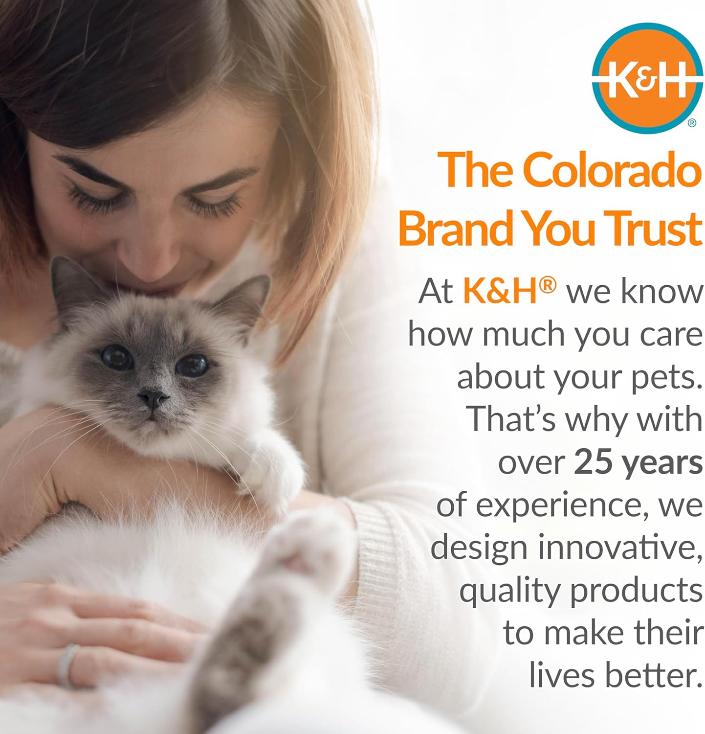 K&H Pet Products Hangin' Cat Condo Multi-Story Classy Gray 3 Story Condo image number 2