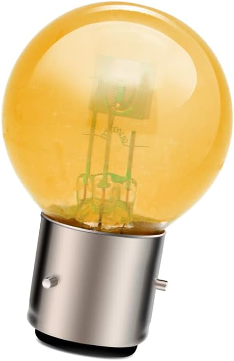 Ruiandsion P43T H4 Halogen Bulb 6V Headlight 45/40W 6 Volt Yellow Car Motorcycle Headlamp